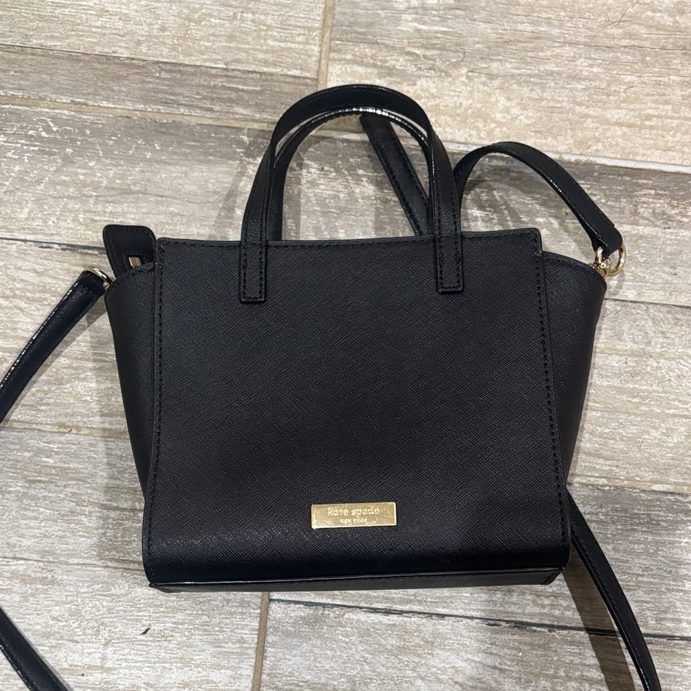 Kate Spade Black Cat Ear Handbag - Picture 2 of 3